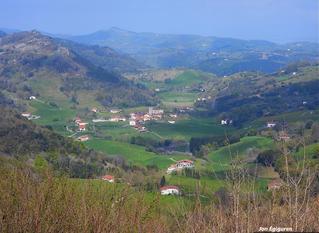 Eguraldi zoragarri batekin apirileko lehen egunetako argazkia.