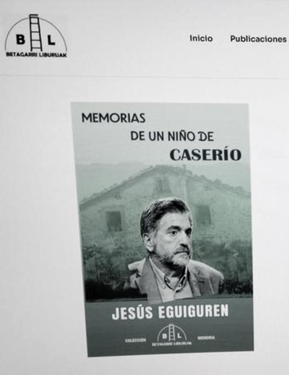     Apirilak 25. Jesus Egigurenek azkena  idatzi duen  liburua aurkeztu du Zarauzko Zazpi Kultur aretoan.