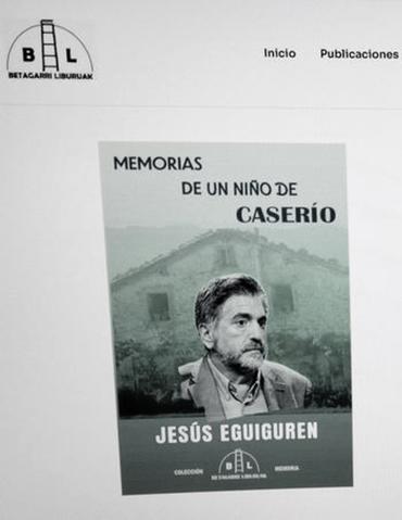     Apirilak 25. Jesus Egigurenek azkena  idatzi duen  liburua aurkeztu du Zarauzko Zazpi Kultur aretoan.