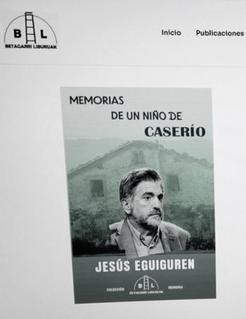     Apirilak 25. Jesus Egigurenek azkena  idatzi duen  liburua aurkeztu du Zarauzko Zazpi Kultur aretoan.