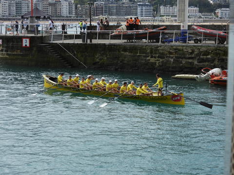 Orioko trainerua irabazle aurtengo Kontxako estropadatan ere, naiz eta lehen sailkapenean hiru segundoko isuna ezarri  epaileek. Hala ere erraz gailendu zen  azken sailkapenean, bigarren sailkatu zen Zierbenari   12 segundo kenduta