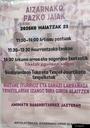Maiatzak 26 Pazko jaia egingo da Aizarnan. Aspaldiko ohitura honek jarraitu egiten du eta egun borobila pasatzeko aukera dagoela esango nuke. Irakurri egitaraua eta hurbildu bertara ez du damurik izango eta.